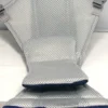 Close-up of breathable mesh inner lining in baby carrier for added comfort and ventilation