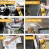 Multi-purpose foam cleaner for cars - cleans central control, leather seats, door plank, ceiling, mats, and seat belts