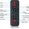 Galaxy projector remote control with labeled buttons for LED, laser, volume, brightness, and timer settings