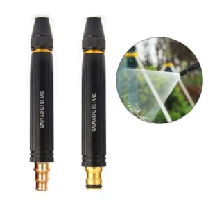 High pressure metal water spray gun nozzle for garden and car cleaning