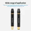 Dual tail design metal water spray nozzle with wide application for cleaning