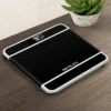 Black 180kg body weight scale with LCD screen - smart digital iScale 6